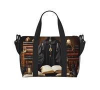 Phayah Grimoire Strange World Sac de voyage à bandoulière Idéal pour l'école ou la nuit
