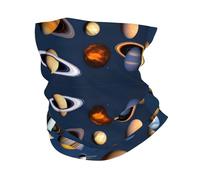 PHAYAH Guêtre bandana pour homme avec impression de planètes du système solaire