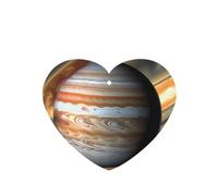 Phayah Jupiter Lot de 6 désodorisants de voiture en forme de cœur à suspendre Motif paysage Parfum lavande