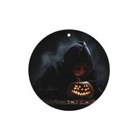 Phayah Lampe citrouille motif secret parfum lavande parfum voiture forme ronde à suspendre tablette de parfum désodorisant intérieur de voiture 4p