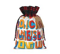 PHAYAH Le sac cadeau avec combinaison de l'alphabet avec cordon de serrage est utilisé pour l'emballage cadeau d'anniversaire et de fête, un choix idéal pour la famille et les amis