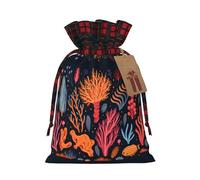PHAYAH Le sac cadeau avec cordon de serrage est utilisé pour les emballages cadeaux d'anniversaire et de fête, un choix idéal pour la famille et les amis