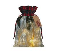 PHAYAH Le sac cadeau en voile blanc avec cordon de serrage est utilisé pour l'emballage cadeau d'anniversaire et de fête, un choix idéal pour la famille et les amis