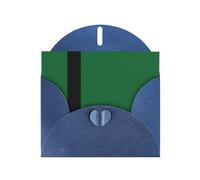 PHAYAH Lot de 10 cartes de vacances avec enveloppes bleues Motif drapeau du Sultanat de Delhi Idéal pour les anniversaires de mariage et les invitations à une fête
