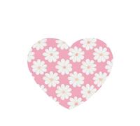 Phayah Lot de 4 désodorisants à suspendre en forme de cœur avec motif camélia, parfum lavande