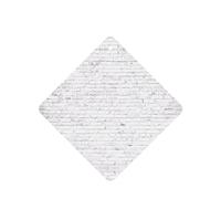 Phayah Lot de 4 désodorisants carrés à suspendre pour voiture, placard, tiroir, motif mur de brique