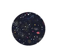 Phayah Lot de 4 désodorisants de voiture en forme de constellation d'amas d'étoiles et galaxies - Parfum lavande - Forme ronde - À suspendre - Pour voiture, placard, tiroir