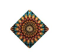 Phayah Lot de 4 désodorisants pour voiture - Parfum lavande - En forme de dentelle - Pour tiroir de placard de voiture