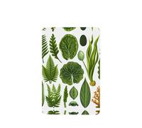 Phayah Lot de 4 désodorisants rectangulaires à suspendre pour voiture Motif algues corail sous la mer Parfum lavande