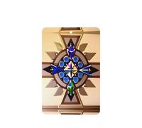Phayah Lot de 4 désodorisants rectangulaires à suspendre pour voiture Motif peinture aborigène Parfum lavande