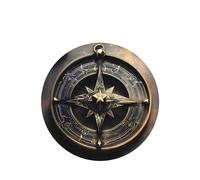 Phayah Lot de 4 désodorisants ronds pour voiture Motif runes nordiques boussole Parfum lavande
