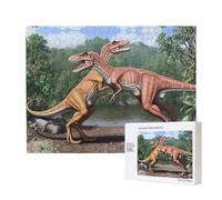 Phayah Lot de 500 puzzles dinosaures pour adultes - Pour le développement de l'intelligence des enfants - 20,4 x 38,1 cm