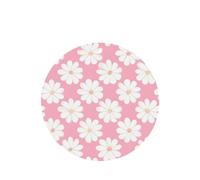 Phayah Lot de 6 désodorisants de voiture à motif camélia, parfum lavande, forme ronde, à suspendre, pour intérieur de voiture