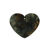 Phayah Lot de 6 désodorisants de voiture en forme de cœur - Motif nuages sous l'abîme - Tablettes d'aromathérapie à suspendre - Parfum lavande