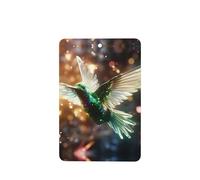 Phayah Lot de 6 désodorisants rectangulaires à suspendre avec motif colibri et tiroir de voiture, parfum lavande