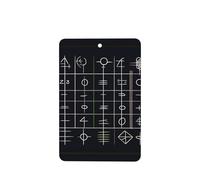 Phayah Lot de 6 désodorisants rectangulaires à suspendre avec symbole d'équation - Parfum lavande