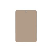 Phayah Lot de 6 désodorisants rectangulaires à suspendre pour voiture, placard, tiroir - Couleur marron clair - Parfum lavande