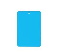 Phayah Lot de 6 désodorisants rectangulaires à suspendre pour voiture, placard, tiroir - Couleur unie - Bleu clair - Motif lavande
