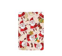 Phayah Lot de 6 désodorisants rectangulaires pour voiture, motif Père Noël, aromathérapie, à suspendre, parfum lavande pour éliminer les odeurs