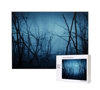 Phayah Misty Woods - Casse-tête pour adultes de 500 pièces, décoration d'intérieur, fête d'anniversaire pour hommes et femmes, 50,4 x 38,1 cm