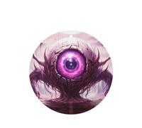 Phayah Mystérieux motif œil géant parfum lavande parfum voiture forme ronde parfum à suspendre tablette de parfum désodorisant intérieur de voiture 6p