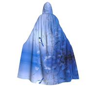 PHAYAH Oiseau sur une branche de roseau, robe à capuche pour Halloween, sorcière, sorcellerie, cape de Noël, cosplay, bal masqué, fête, cadeau