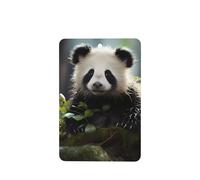 Phayah Panda Cubs In The Forest Lot de 6 désodorisants rectangulaires à suspendre pour intérieur de voiture Parfum lavande