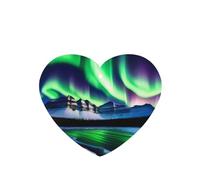 Phayah Peak Aurora Lot de 6 désodorisants pour voiture Parfum lavande en forme de cœur à suspendre