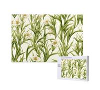 Phayah Puzzles de plantes vertes fraîches pour adultes 1000 pièces jouets de développement de l'intelligence des enfants 29,5 x 19,7