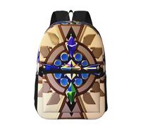 PHAYAH Sac à dos abstrait motif éclaboussures de peinture 43,2 cm 18 l grande capacité bretelles réglables sac simple pour tout le monde, Peinture aborigène, taille unique