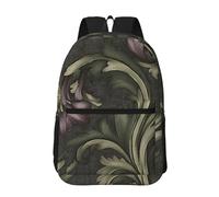 PHAYAH Sac à dos de 40,6 cm pour femmes et hommes, sac à dos décontracté pour adolescents, garçons et filles, sac à dos pour ordinateur portable, voyage, affaires, Chrysanthème violet., taille unique