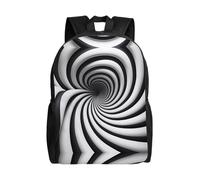 PHAYAH Sac à dos de voyage en spirale avec motif illusion d'optique Gif - Épaules décontractées - Classique - Basique - Voyage et activités de plein air