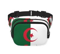 Phayah Sac banane avec motif drapeau de l'Algérie pour homme et femme, sac banane pour voyage, randonnée, course à pied, sports de plein air