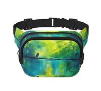 Phayah Sac banane Bird On Branch pour homme, femme, entraînement, voyage, course décontractée, randonnée, cyclisme