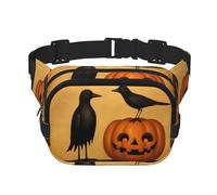 Phayah Sac banane Blackbird et citrouille, pour homme, femme, entraînement, voyage, course décontractée, randonnée, cyclisme
