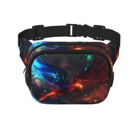 Phayah Sac banane coloré motif phénix pour homme et femme, sac banane pour voyage, randonnée, course à pied, sports de plein air