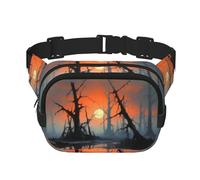 Phayah Sac banane Dead Tree At Sunset pour homme, femme, entraînement, voyage, course décontractée, randonnée, cyclisme