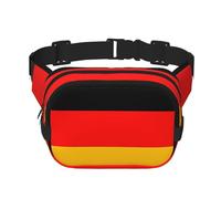 Phayah Sac banane drapeau de l'Allemagne pour homme et femme avec sangle réglable pour l'extérieur, l'entraînement, les voyages, la course à pied, la randonnée, le cyclisme