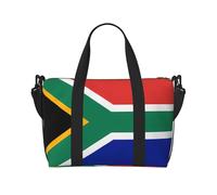 Phayah Sac de voyage à bandoulière avec drapeau de l'Afrique du Sud, idéal pour l'école ou la nuit