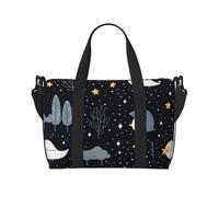 Phayah Sac de voyage à bandoulière Birds In The Woods Idéal pour l'école ou la nuit