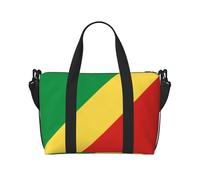 Phayah Sac de voyage à bandoulière de la République du Congo, idéal pour l'école ou la nuit