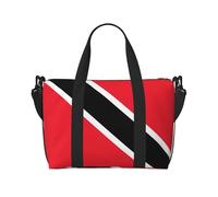 Phayah Sac de voyage à bandoulière Motif drapeau de Trinité-et-Tobago Idéal pour l'école ou la nuit