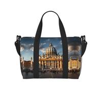 Phayah Sac de voyage basilique Saint-Pierre pour femme, Noir , Taille unique