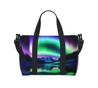 Phayah Sac fourre-tout Aurora In The Night Sky pour femme, sac de voyage, sac de week-end, sac de sport, sac fourre-tout à bandoulière