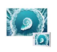 Phayah Sea of Love Puzzles 1000 pièces pour puzzle en bois pour famille, ami, décoration murale, 29,5 x 50 cm