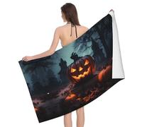 PHAYAH Serviette de plage imprimée cucurbitacée en microfibre à séchage rapide, idéale pour l'été, le camping, les voyages, le bord de la piscine et la plage