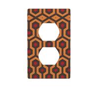 Phayah Shining Overlook Pattern Decorative Outlet Covers Receptacle Duplex Light Switch Plate Single Dual Plug Covers