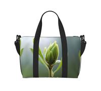 Phayah Sprouts - Sac de voyage, sac de sport, sac de sport, sac à bandoulière pour femme, Noir , Taille unique