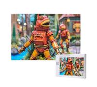 Phayah Un puzzle mécanique à motif de poisson unique pour décoration de la maison 1000 pièces