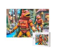 Phayah Un puzzle mécanique à motif de poisson unique pour décoration de la maison 300 pièces